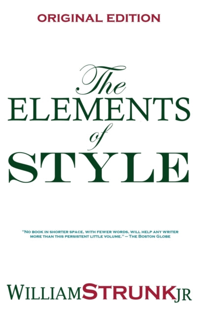 The Elements of Style-9781940177489