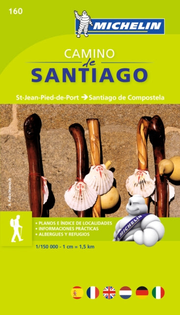 Camino de Santiago - Zoom Map 160 : Map-9782067148055
