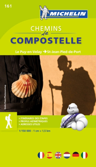Le chemin de Compostelle - Zoom Map 161 : Map-9782067174016