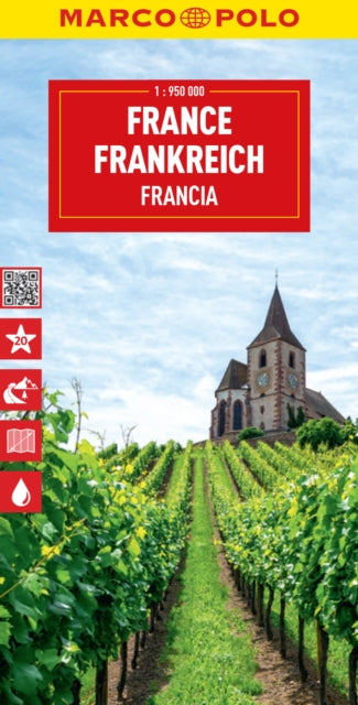 France Marco Polo Map-9783575017710