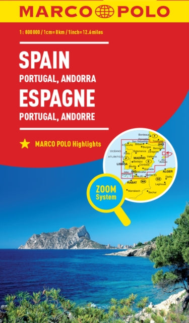 Spain & Portugal Marco Polo Map-9783829738453