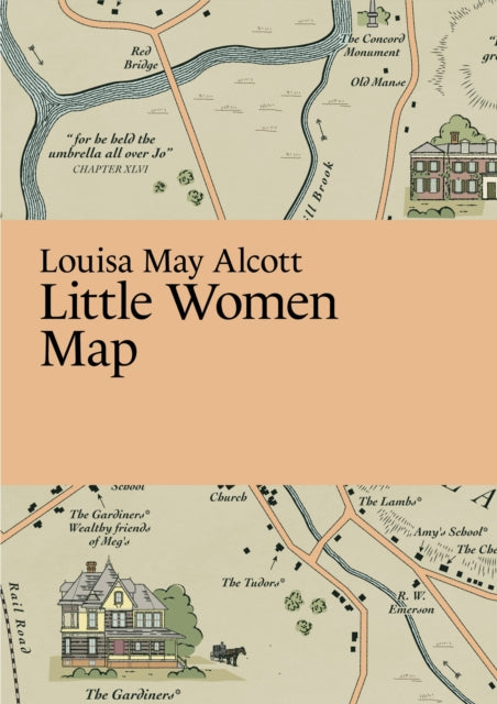 Louisa May Alcott, Little Women Map-9789198945669