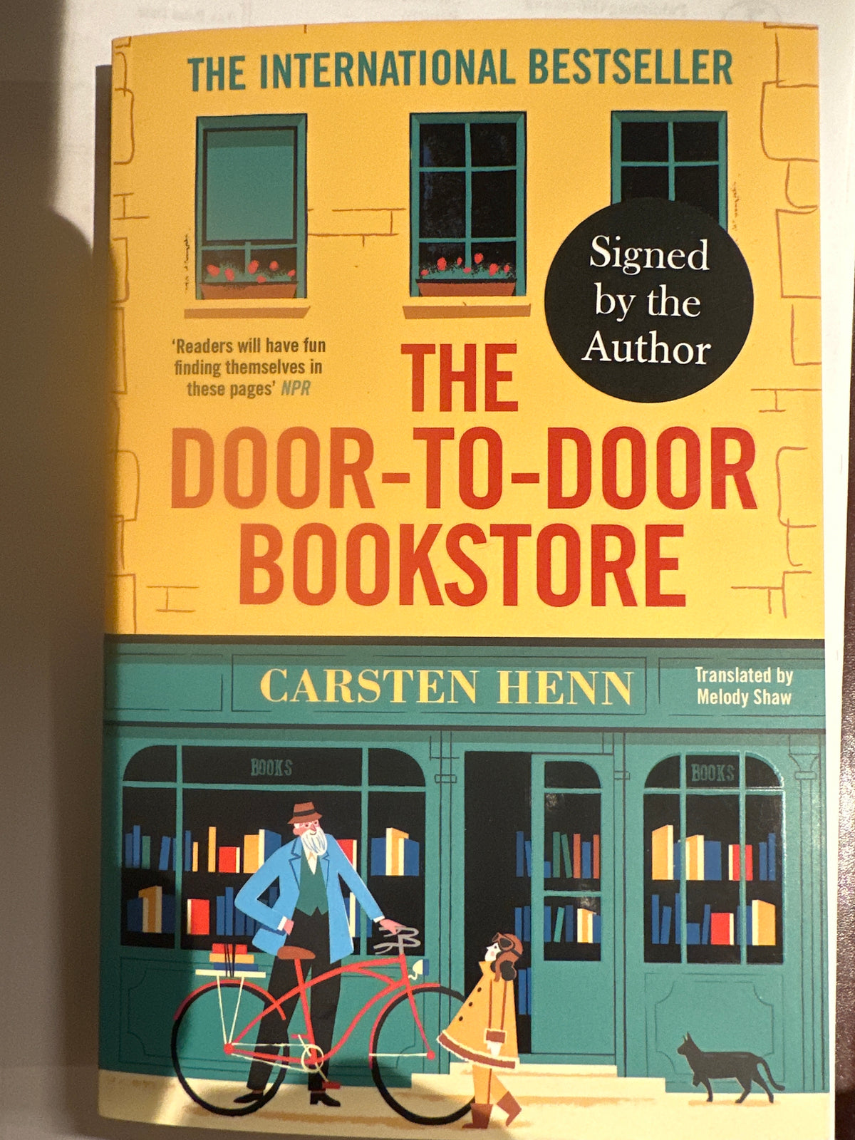 The Door to Door Bookstore by Carsten Henn - Signed Edition