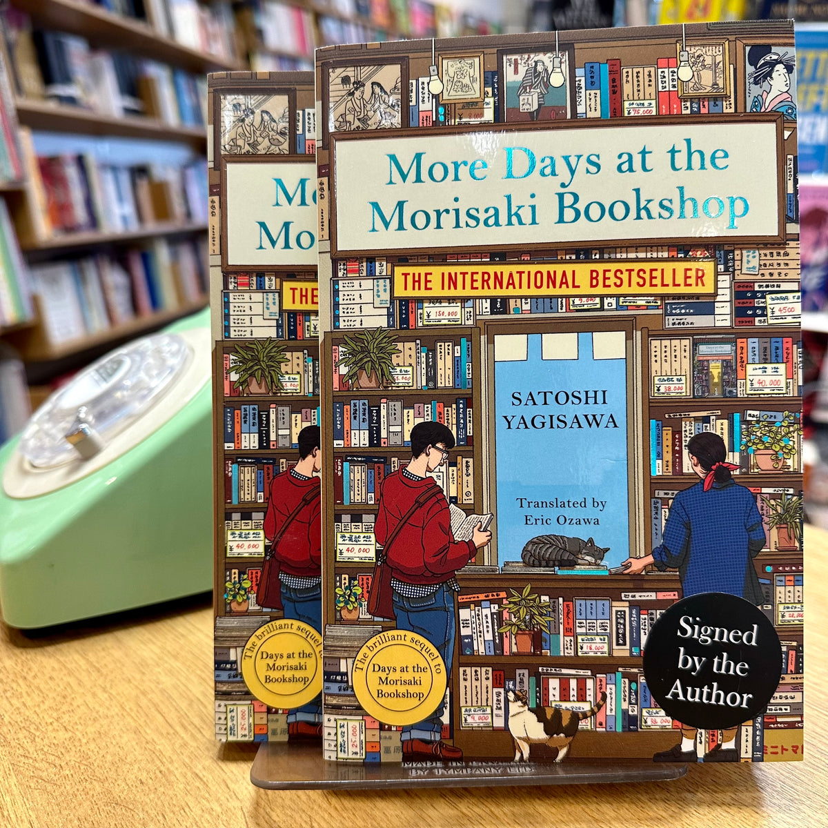 More Days at the Morisaki Bookshop by Satoshi Yagisawa - Signed Edition