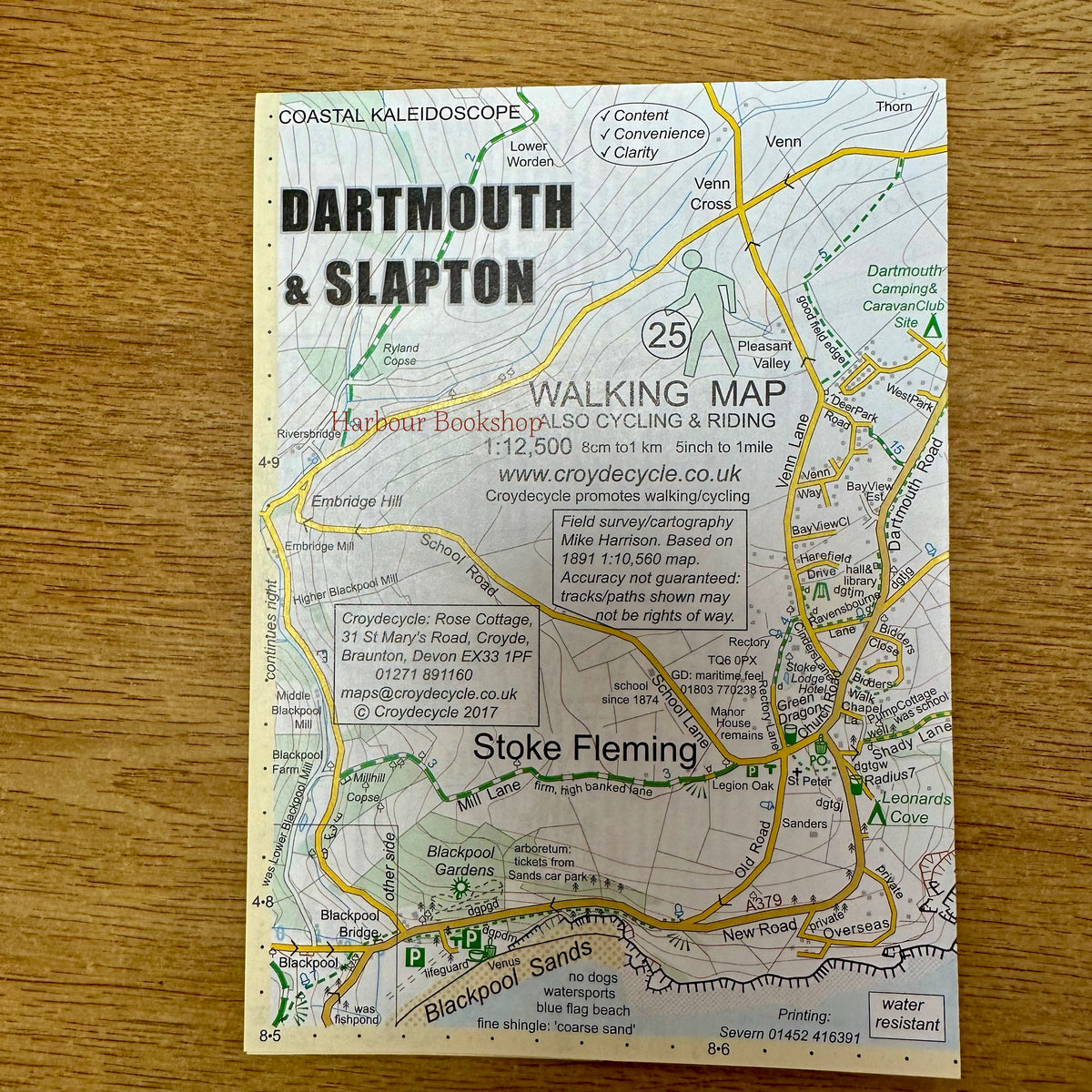 Dartmouth and Slapton Walking Map