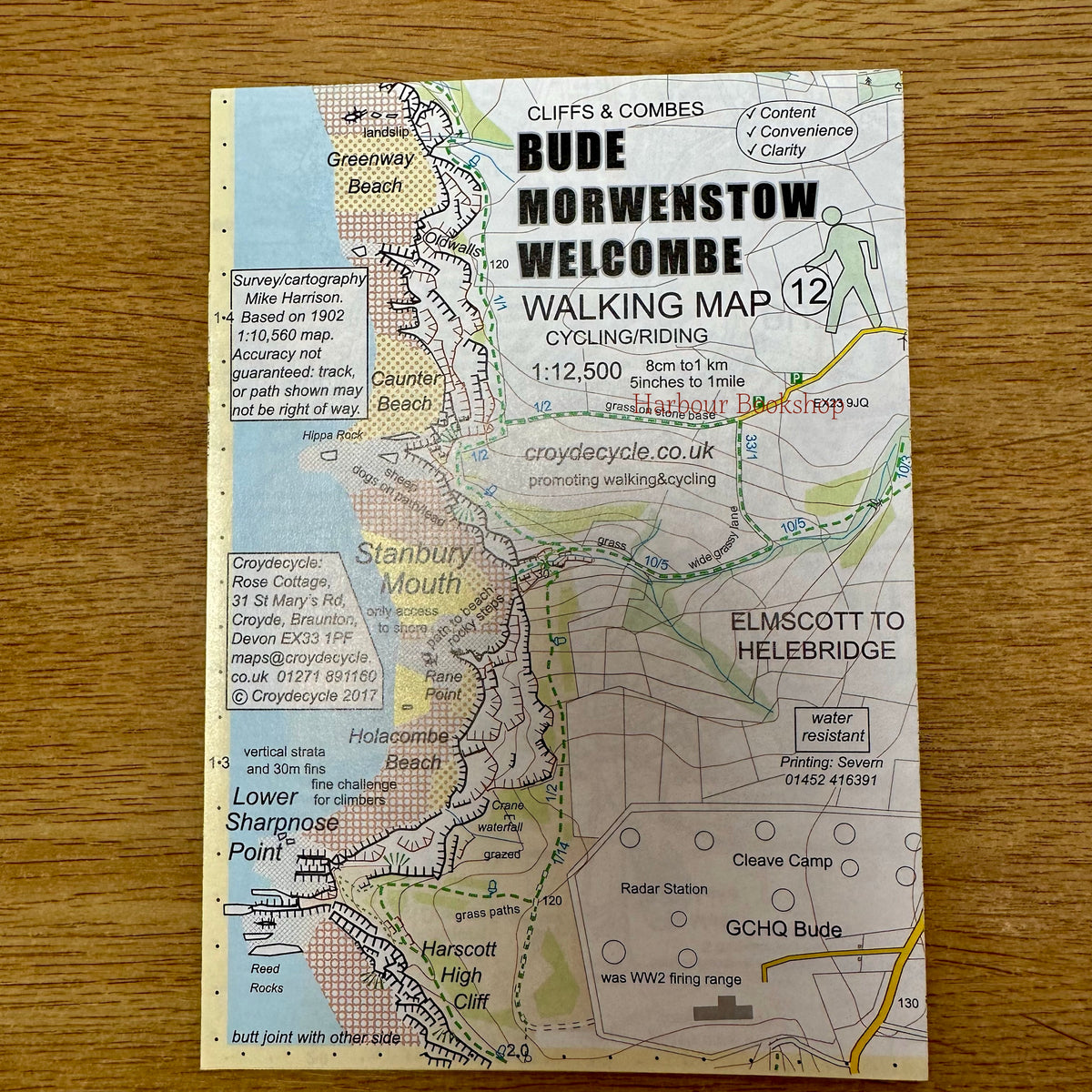 Bude, Morwenstow and Welcombe Walking Map