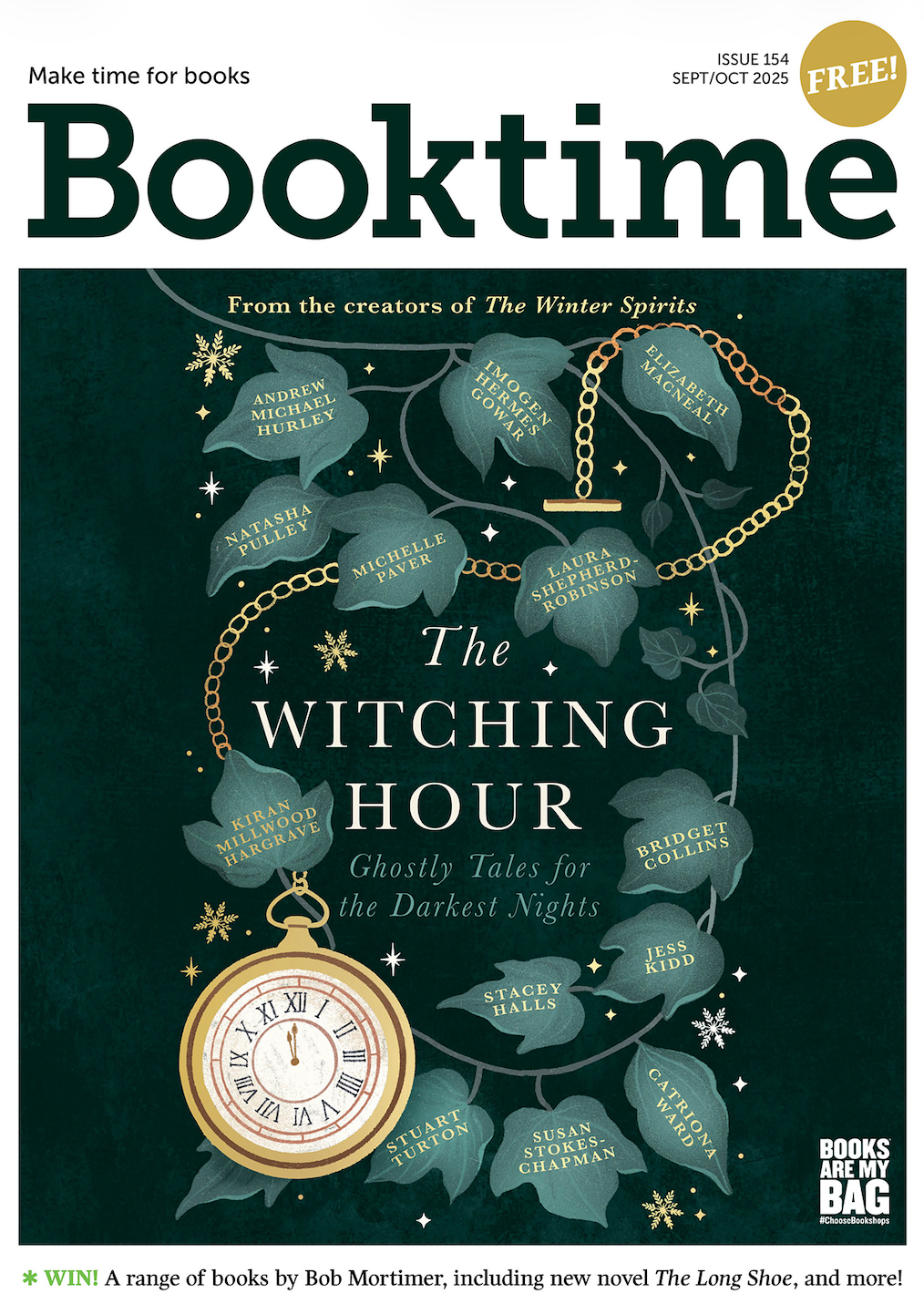 BOOKTIME MAGAZINE - September &amp; October 2025 - FREE TO DOWNLOAD