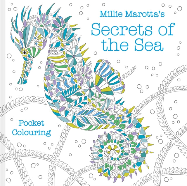 Millie Marotta's Secrets of the Sea Pocket Colouring-9781849947909